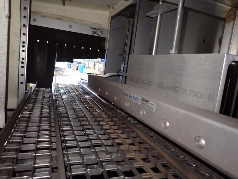 Alliance Manufacturing Inc 12 1/2" X 64" Conveyor Parts Washer - Aquamaster Cb-1200e