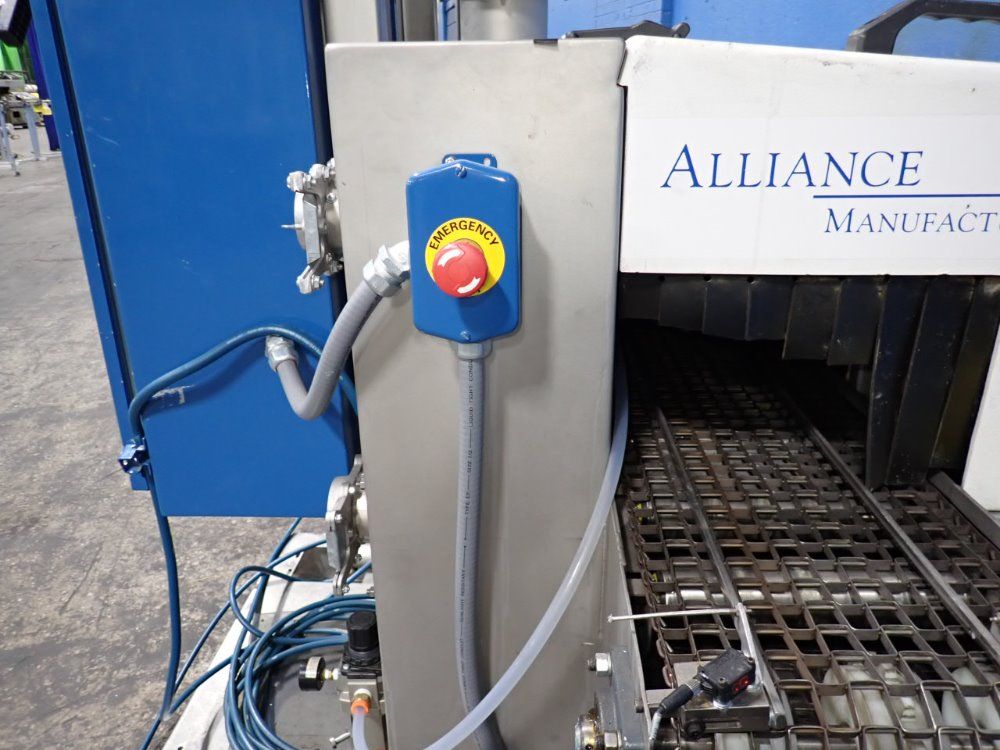 Alliance Manufacturing Inc 12 1/2" X 64" Conveyor Parts Washer - Aquamaster Cb-1200e