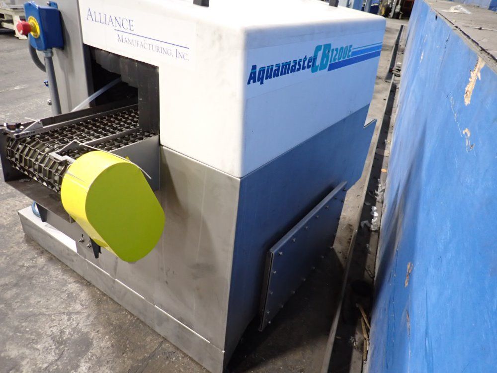 Alliance Manufacturing Inc 12 1/2" X 64" Conveyor Parts Washer - Aquamaster Cb-1200e