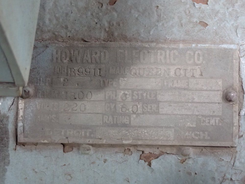 Howard Electric Co. 8" Bench Grinder