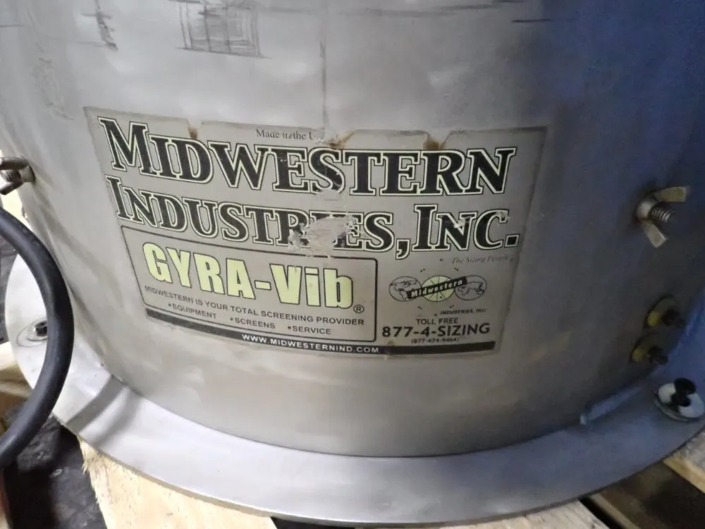 Midwestern Industries Inc 34" Dia. X 16" Vibratory Separator - Mr36s18