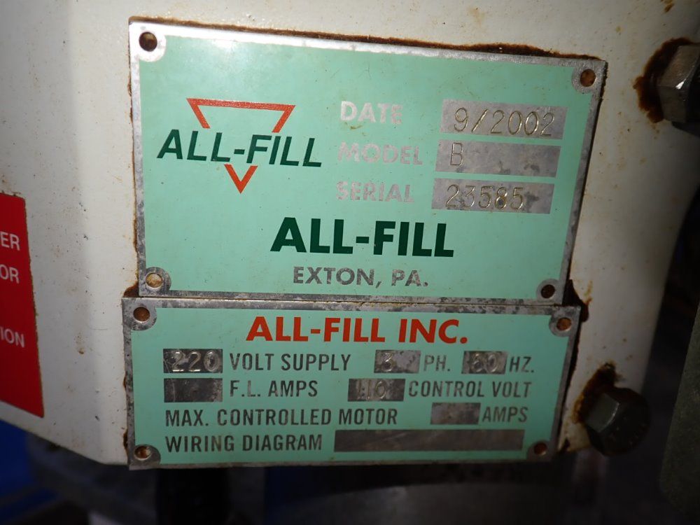 All-fill Filling Machine - B