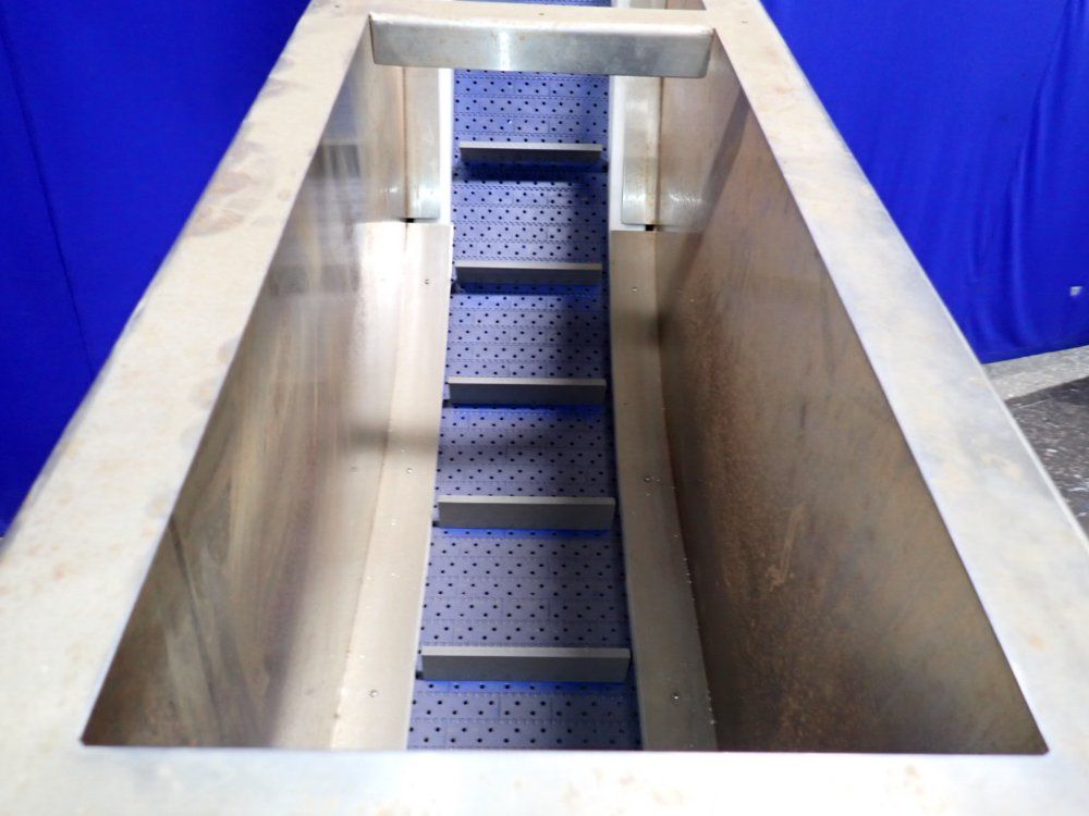 E-pack Machinery 100" X 10" Incline Conveyor Belt