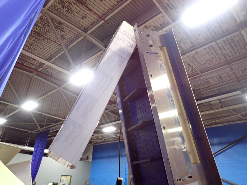 E-pack Machinery 100" X 10" Incline Conveyor Belt