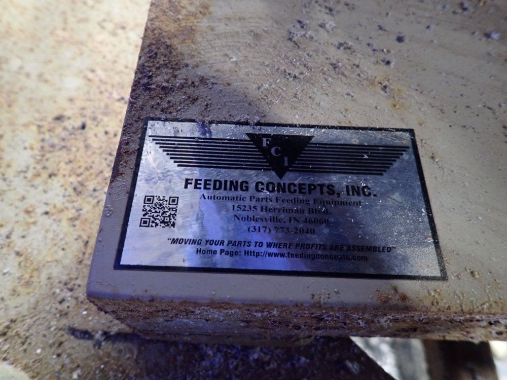Feeding Concepts Inc. 24" X 12" Vibratory Feeder Bowl