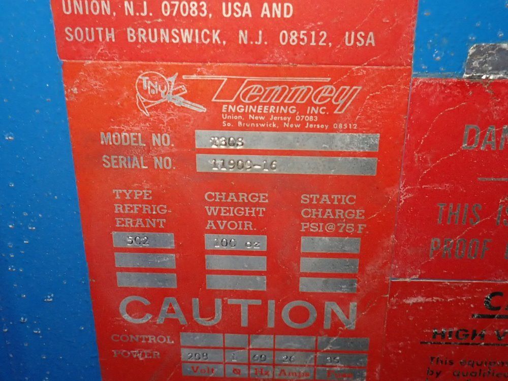 Tenney Engineering Inc Environmental Test Chamber - T30s