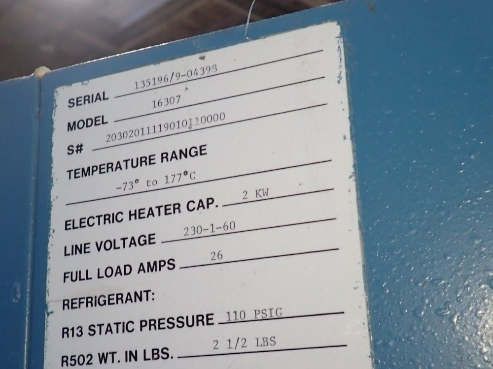 Ransco 350°f Environmental Test Chamber - 16307
