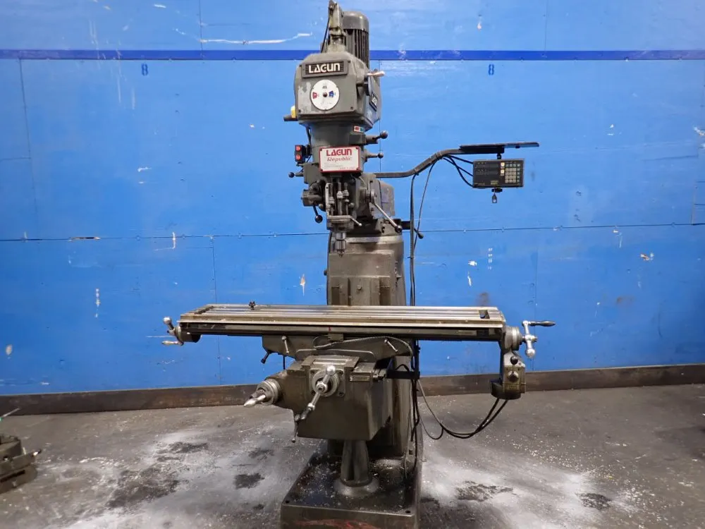 Lagun 10" X 49" Vertical Mill