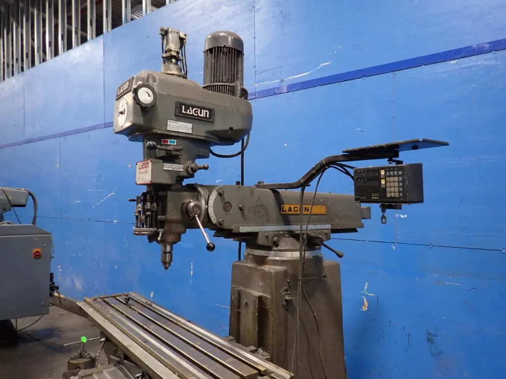 Lagun 10" X 49" Vertical Mill