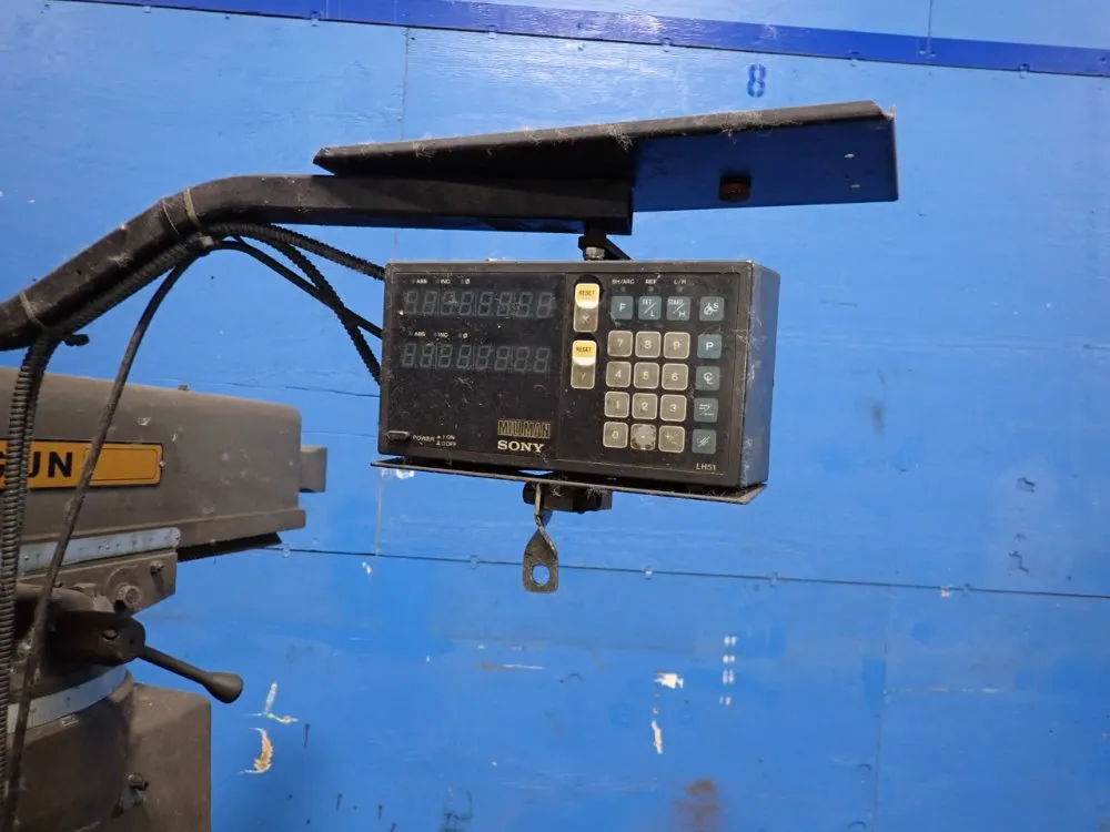 Lagun 10" X 49" Vertical Mill