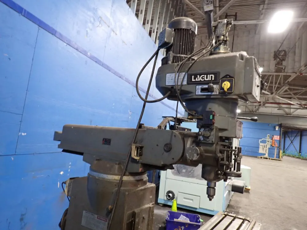 Lagun 10" X 49" Vertical Mill