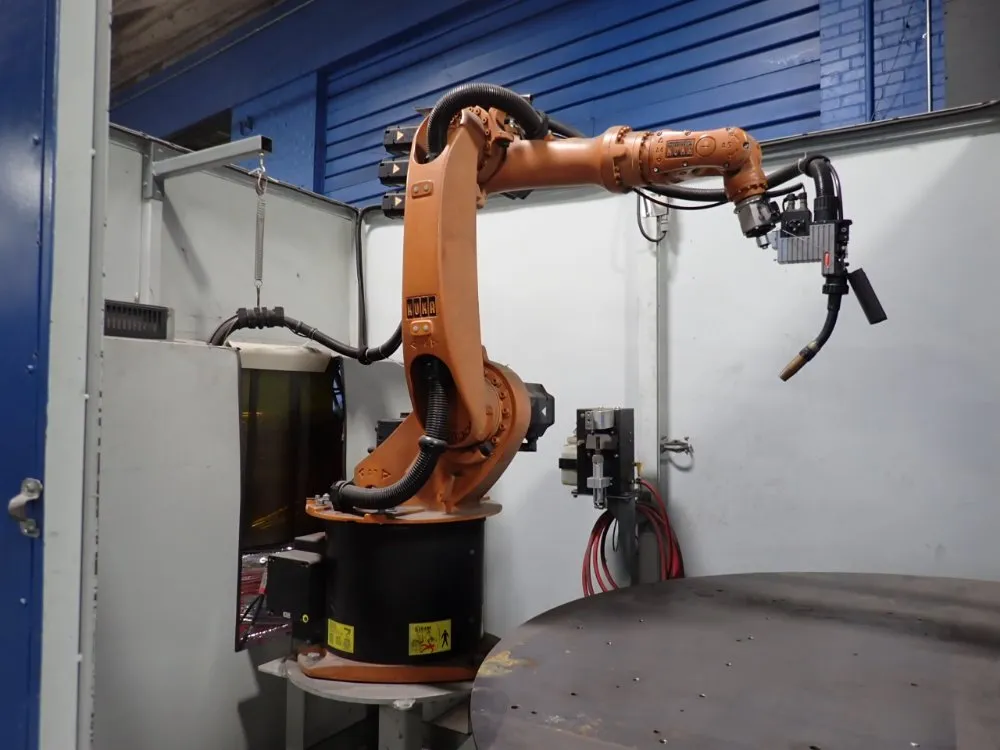 Kuka Robotic Mig Welding Cell - Kr 6-2