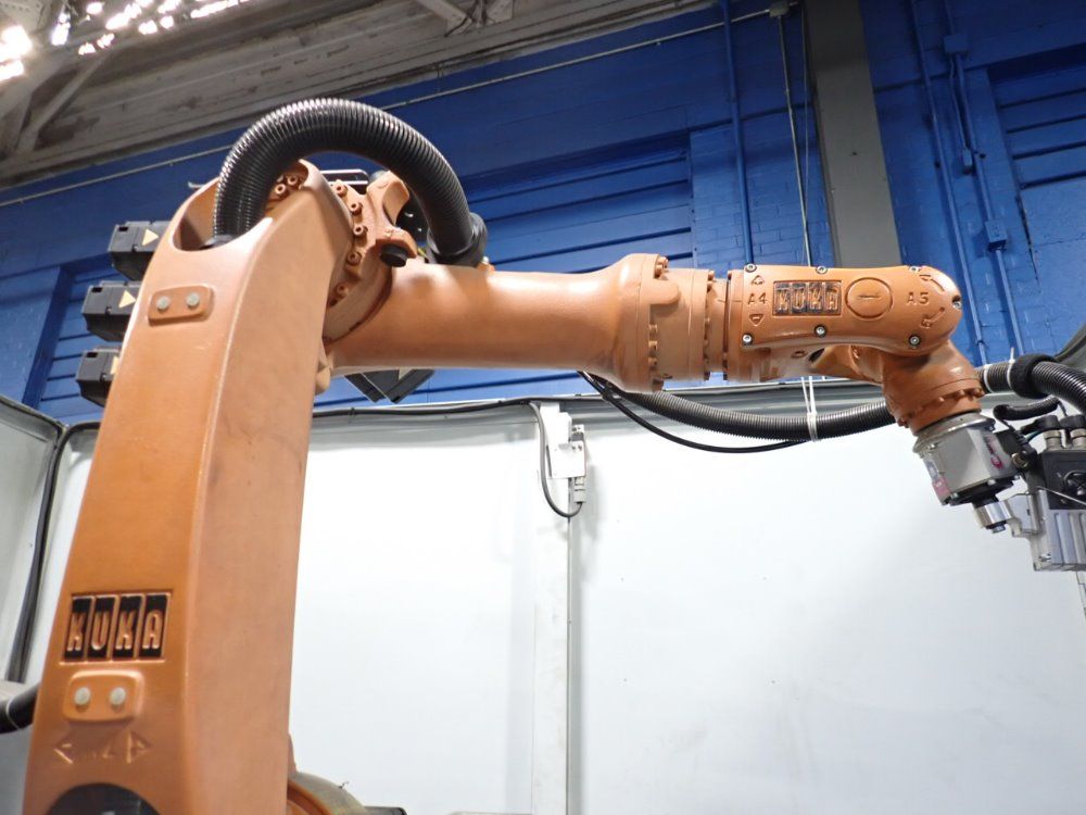 Kuka Robotic Mig Welding Cell - Kr 6-2