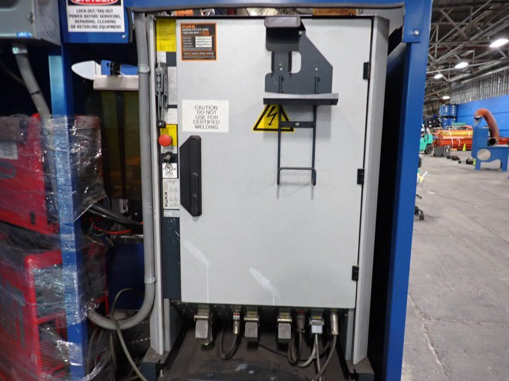Kuka Robotic Mig Welding Cell - Kr 6-2