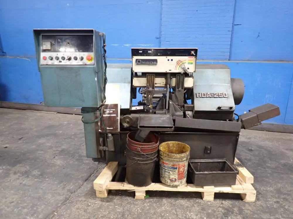 Amada 10" X 11" Horizontal Band Saw - Hda-250