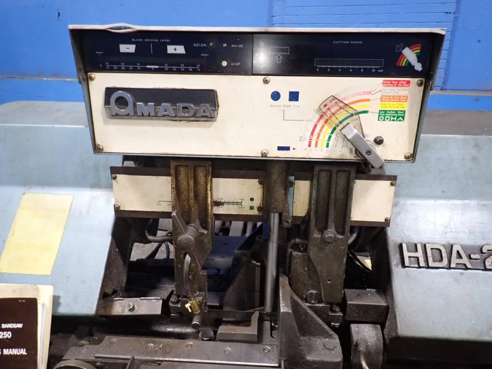 Amada 10" X 11" Horizontal Band Saw - Hda-250