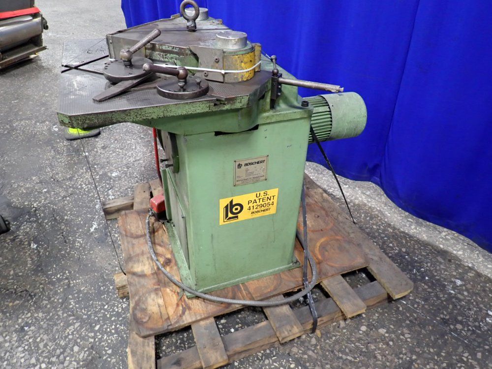 Boshert Hydraulic Notcher - Pn4