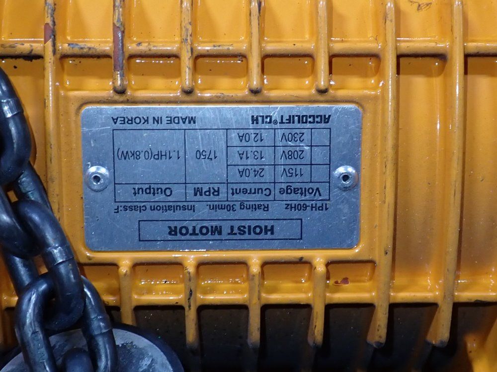 Accolift 2 Ton Electric Chain Hoist - 2330140