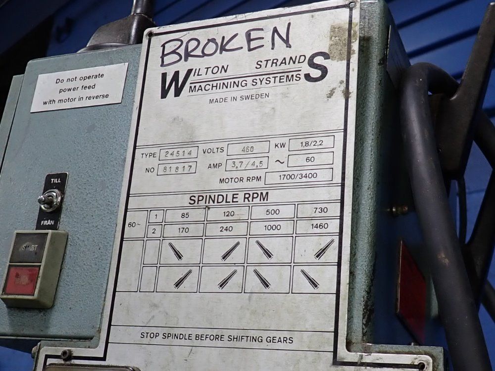 Wilton Strand Machine Systems 24" Drill Press - 24514