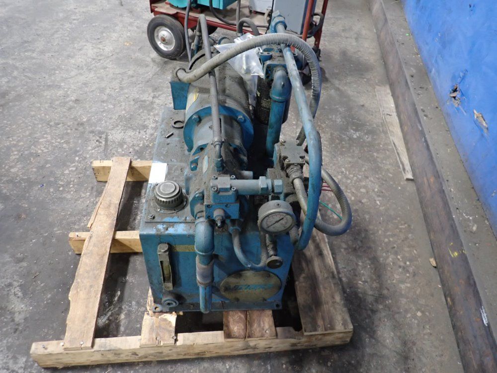 Vickers 3 Hp Hydraulic Unit - Tk10p-vq10d-m