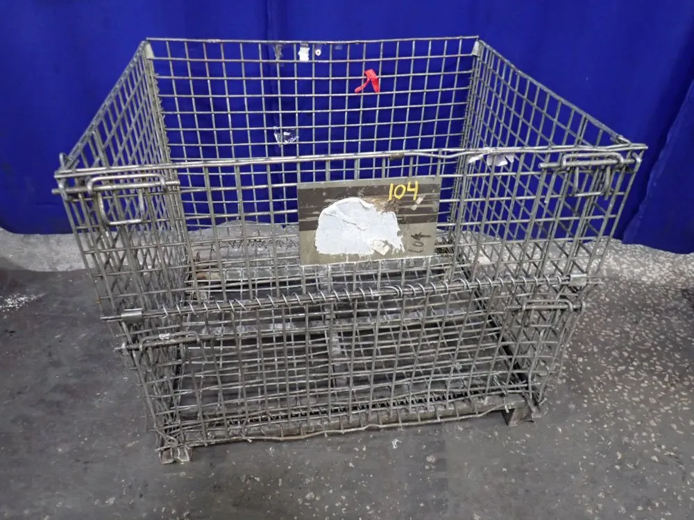 38" X 30" X 28" Wire Basket