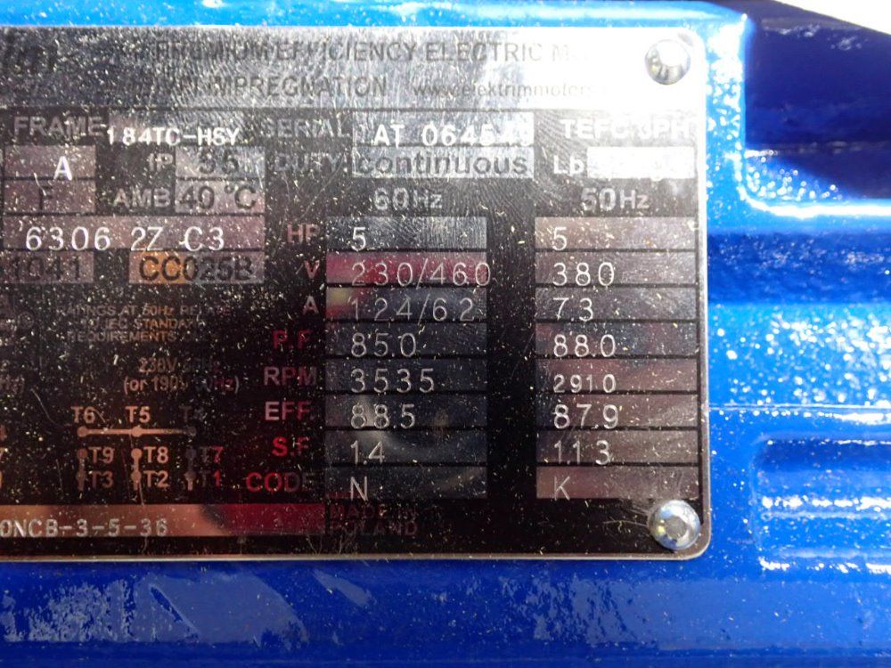 Elektrim 5 Hp Motor - Sie
