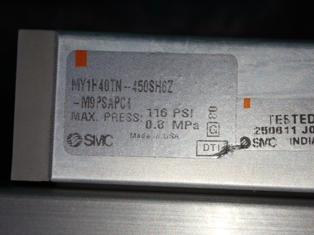 Smc Cylinders - My1h40tn-450sh6z-m9psapc1