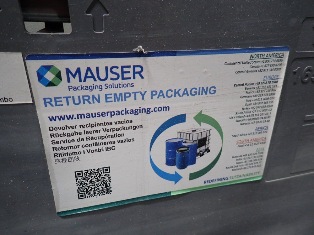Mauser 275 Gal Ibc Tote