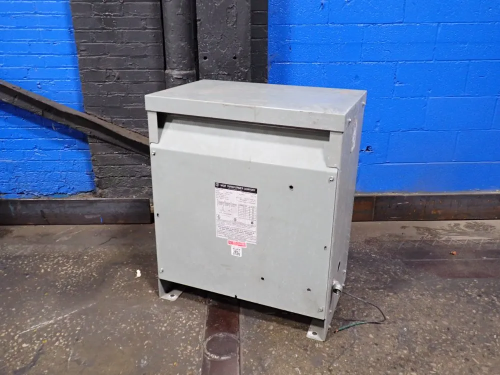 Mgm Transformer Co. 45 Kva Transformer - Ad370-g1183