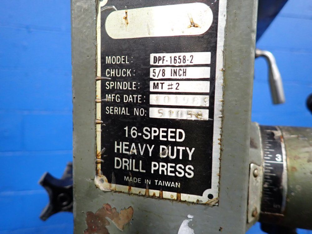 Drill Press - Dpf-1658-2