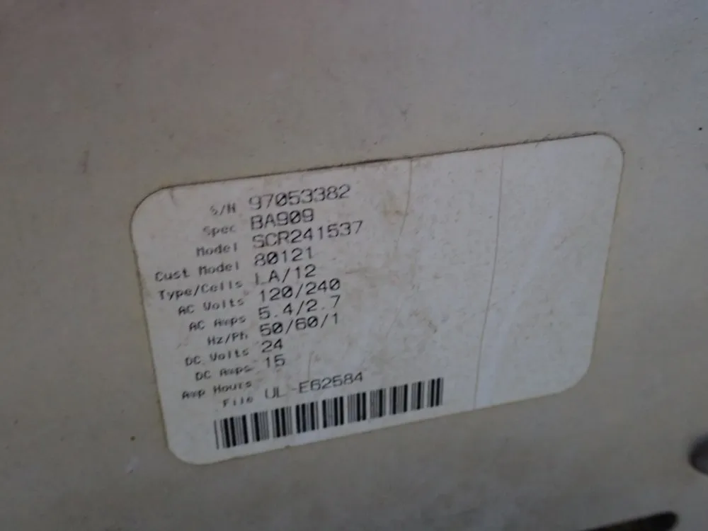 Tennant Battery Charger - Scr2415437