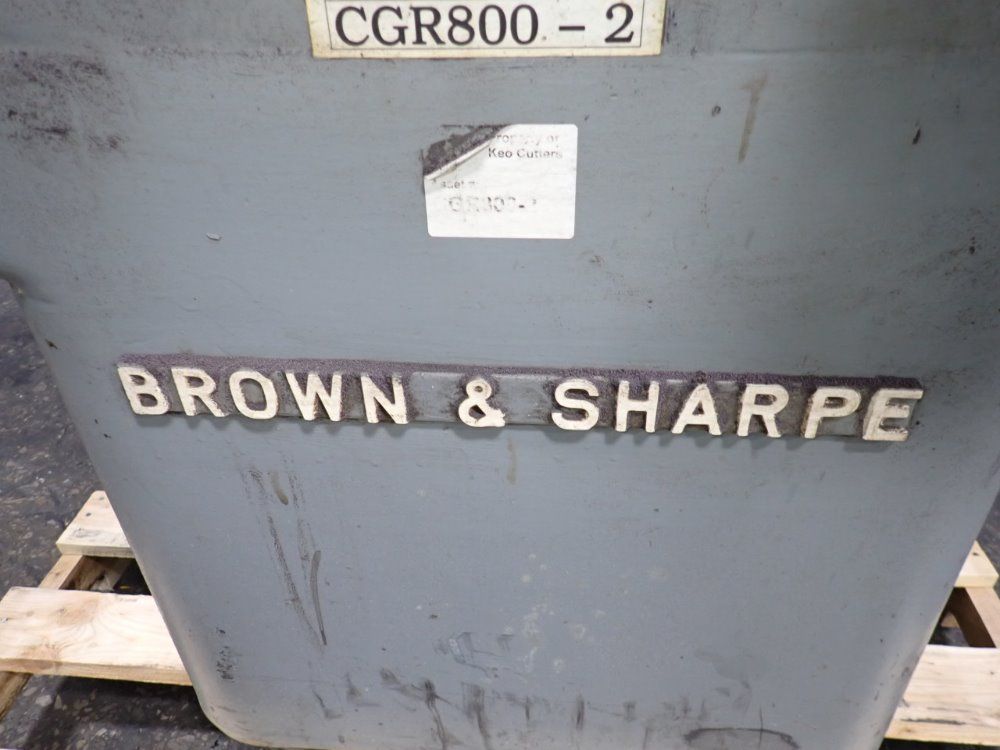 Brown & Sharpe 6" Tool & Cutter Grinder - No 10n