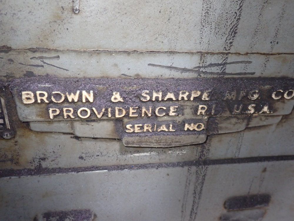 Brown & Sharpe 6" Tool & Cutter Grinder - No 10n