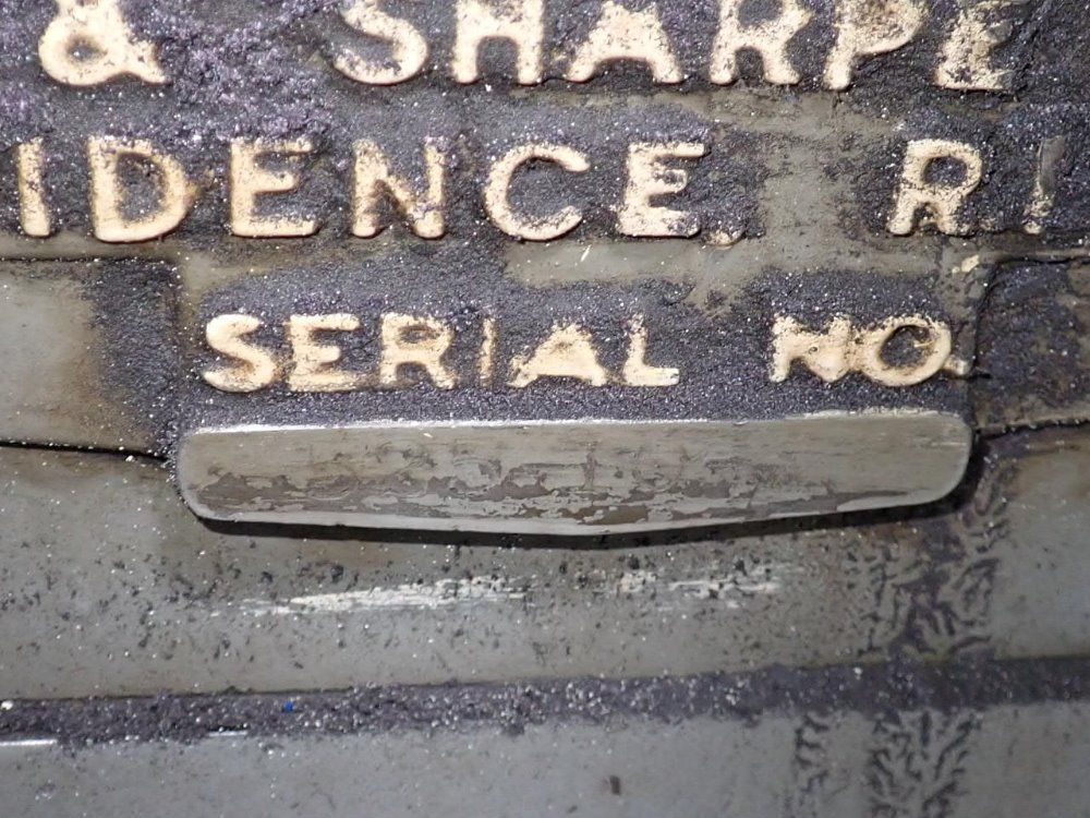 Brown & Sharpe 6" Tool & Cutter Grinder - No 10n