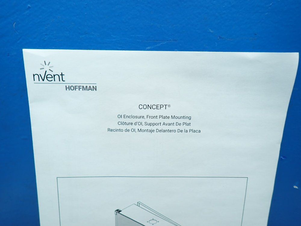 Nvent Front Plate For Concept Hmi, 2pcs - Cpfp5255