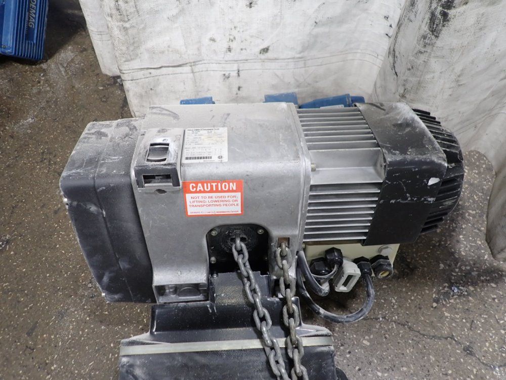 Demag 4400 Lbs Electric Chain Hoist - Dc-com 2/1 H5