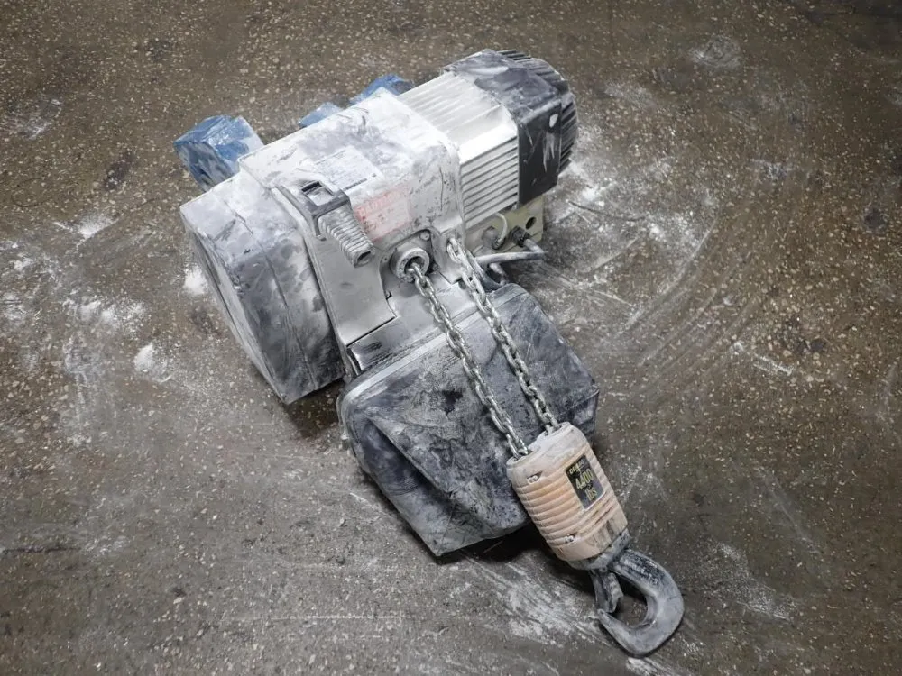 Demag 4400 Lbs Electric Chain Hoist - Dc-com 2/1 H5