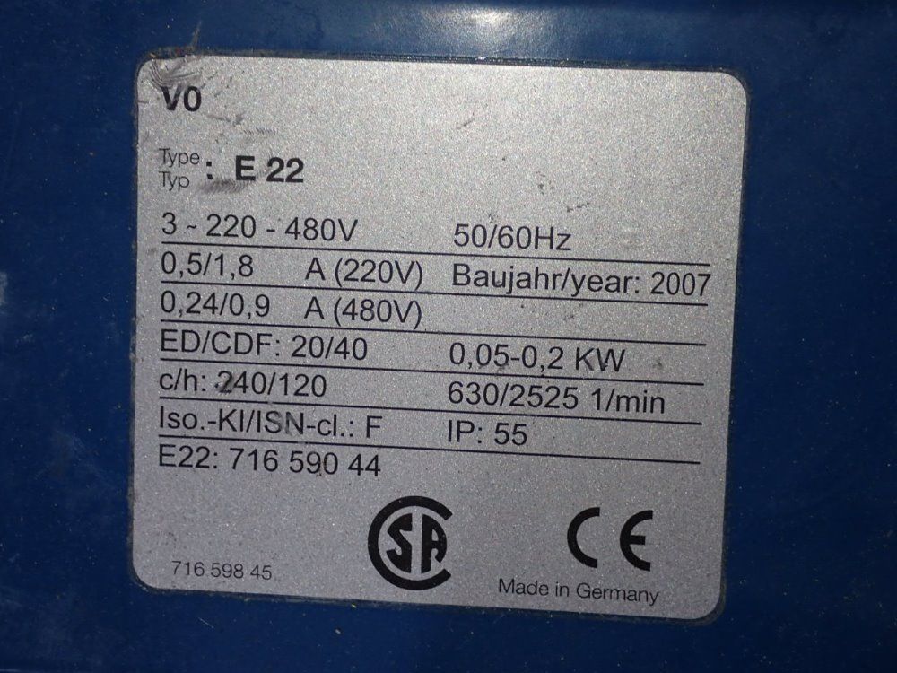 Demag Electric Trolley - E22