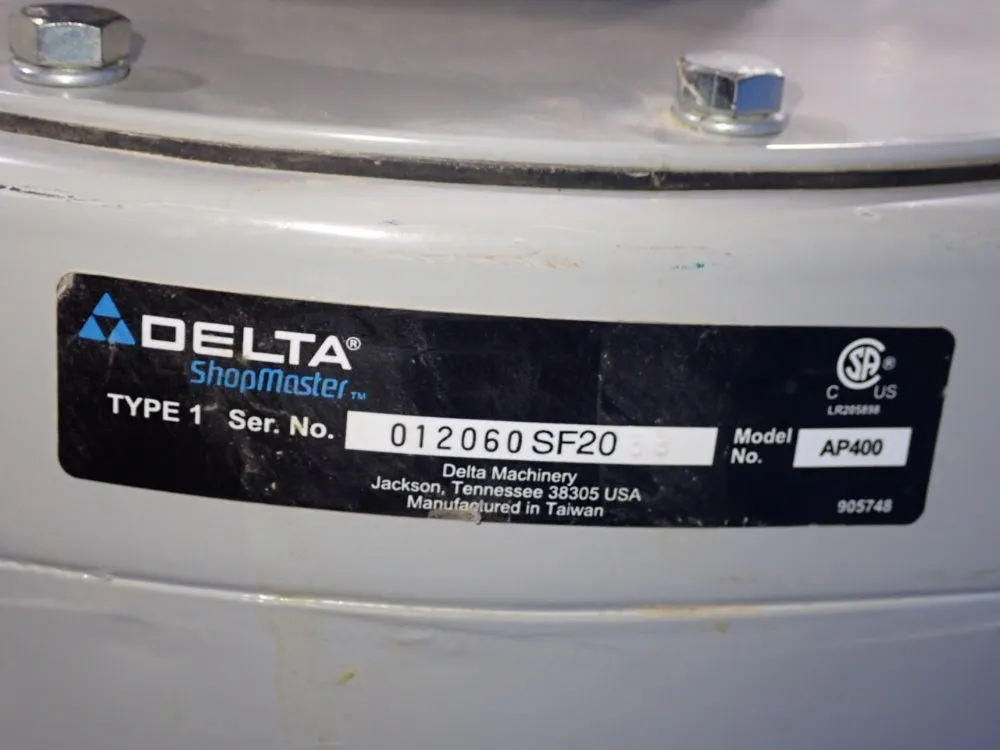 Delta 1 Hp Dust Collector - Ap400
