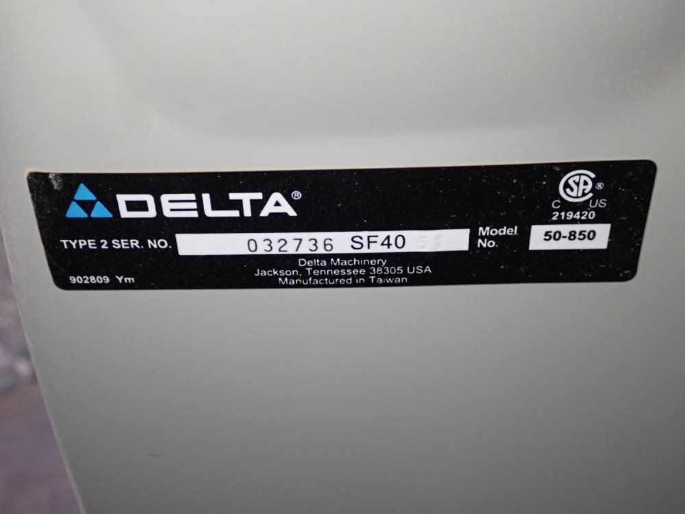 Delta 1.5 Hp Dust Collector - 50-850