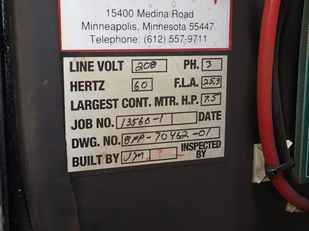 Donaldson Company Inc 7.5 Hp Dust Collector - Adf4