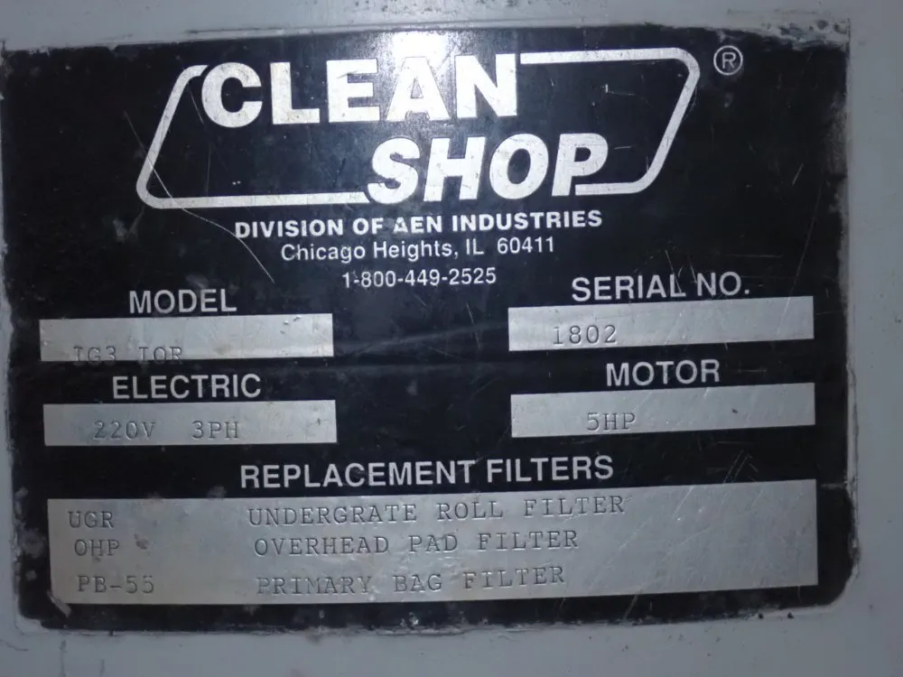 Clean Shop 2.2 Kva Filtration System - Ig3 Ior