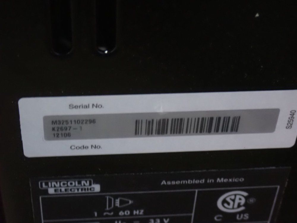 Lincoln Electric 30-140 A Welder - K2697-1