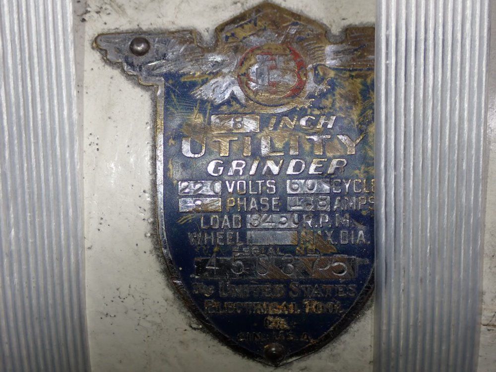 Utility Grinder Pedestal Grinder