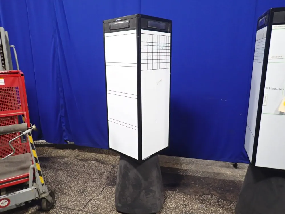 Magnatag 17" X 47" Rotocube 4 Side Dry Erase Board