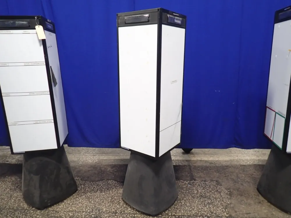 Magnatag 17" X 47" Rotocube 4 Side Dry Erase Board