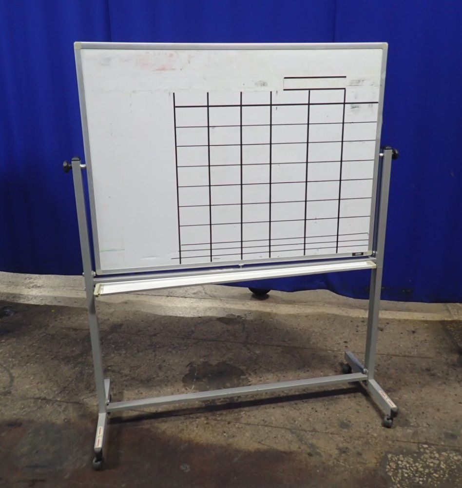 Global 48" X 35" Portable Dry Erase Board
