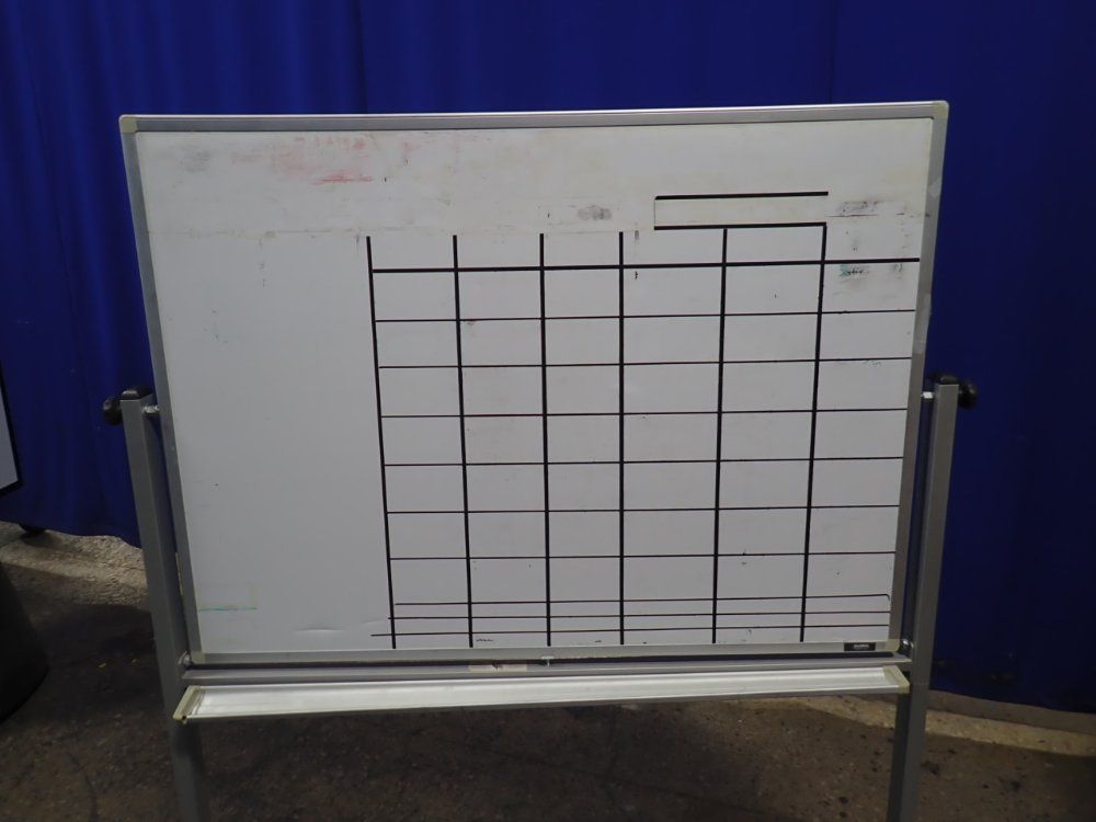 Global 48" X 35" Portable Dry Erase Board