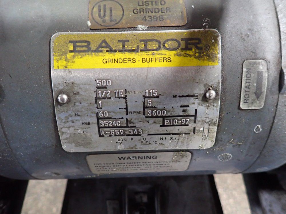Baldor 6" Bench Grinder - 500