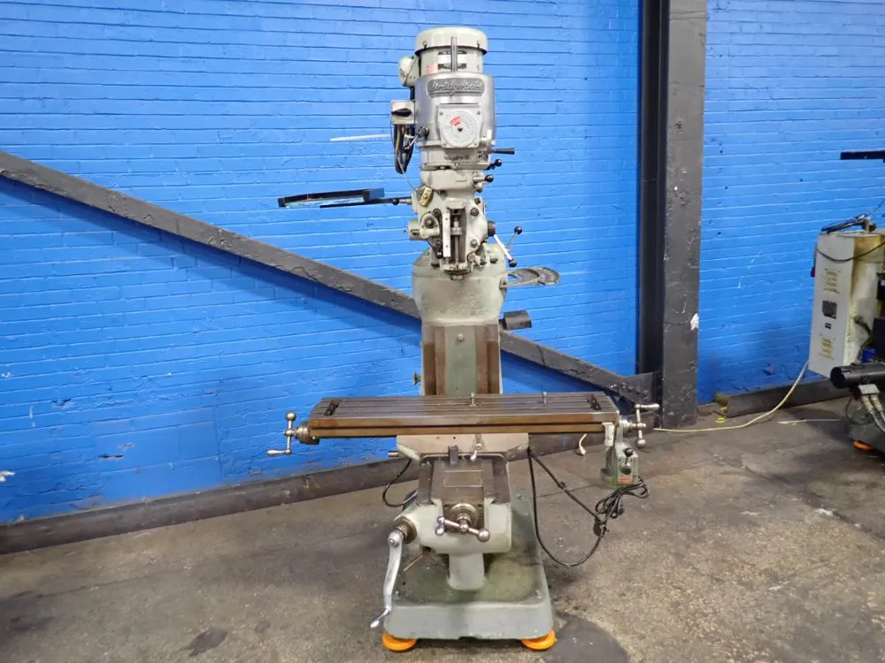 Bridgeport 42.5" X 9" Vertical Mill